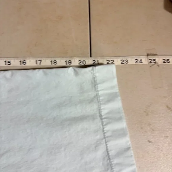 American Eagle Light /blue Cargo Capri Pants Size 12 Stretch Utility Y2K - Picture 12 of 13